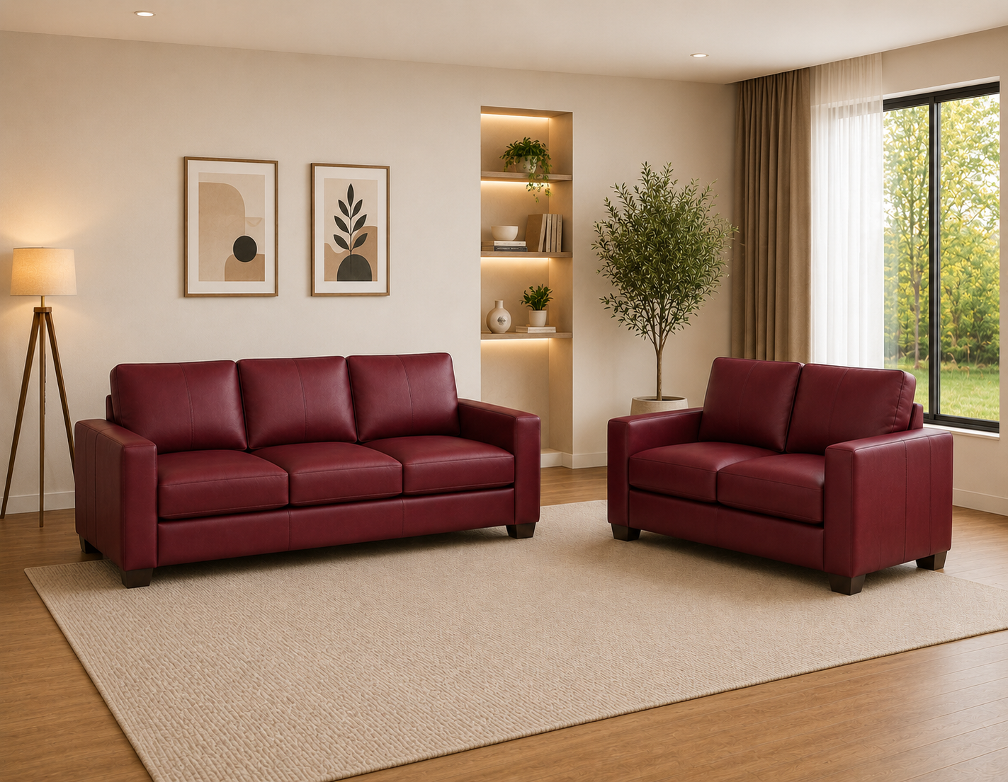 Dusk Elegance 3+2 Seater Sofa Set